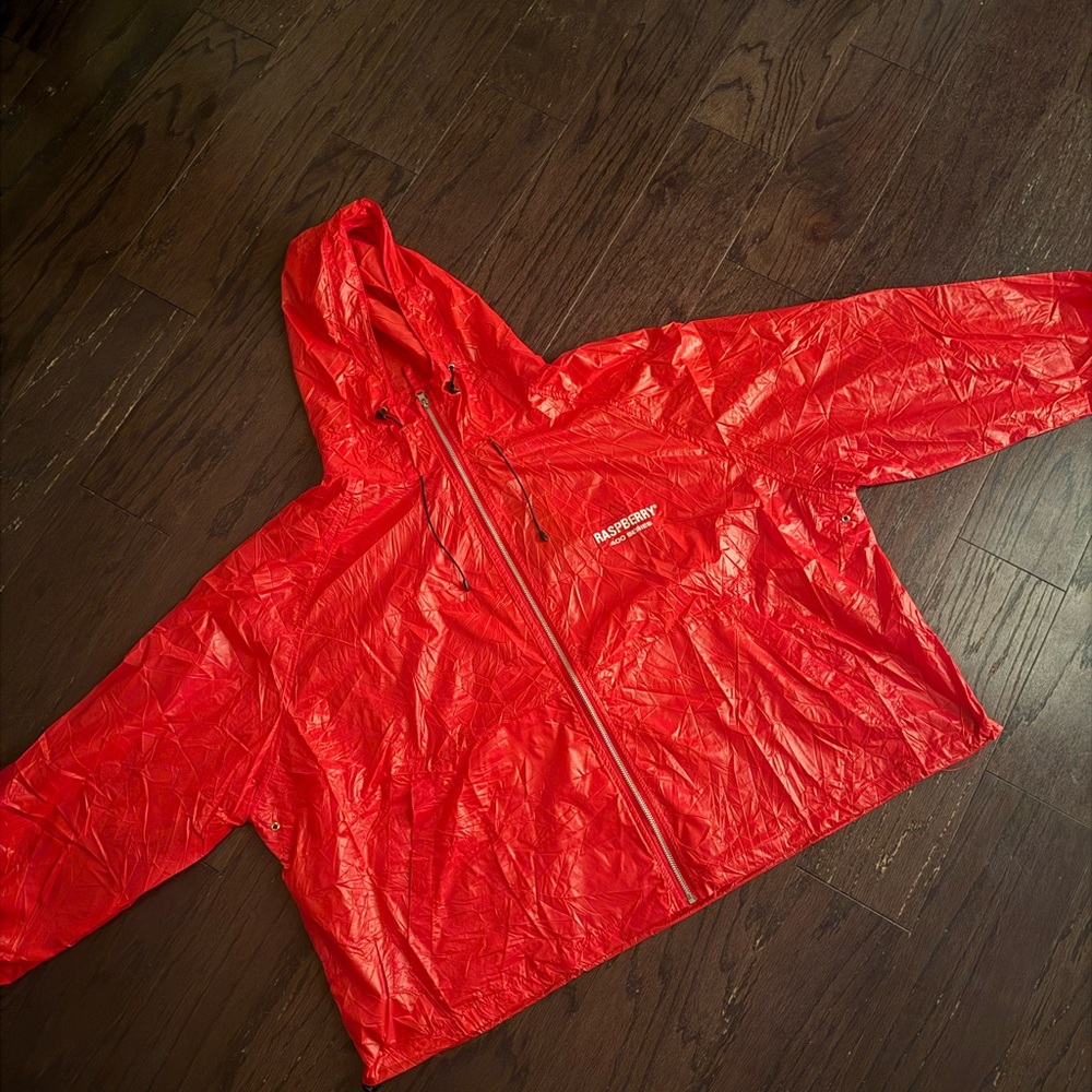 Red Lightweight Jacket Raspberry